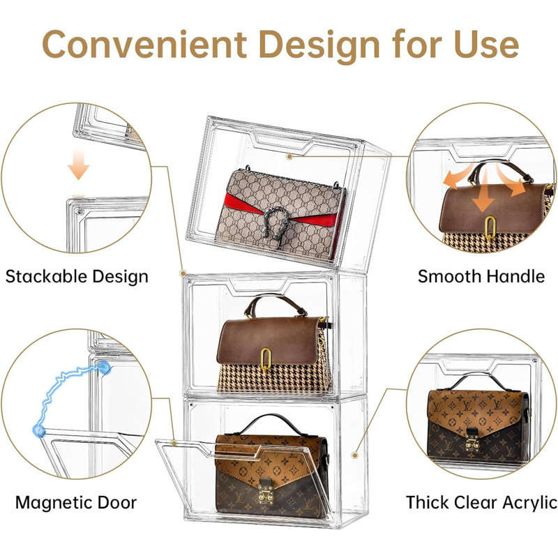 Handbag storage box clearance